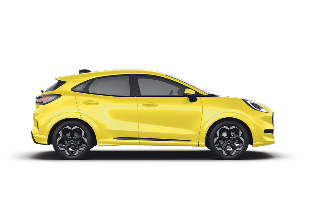 Um Puma Gen-E amarelo.
