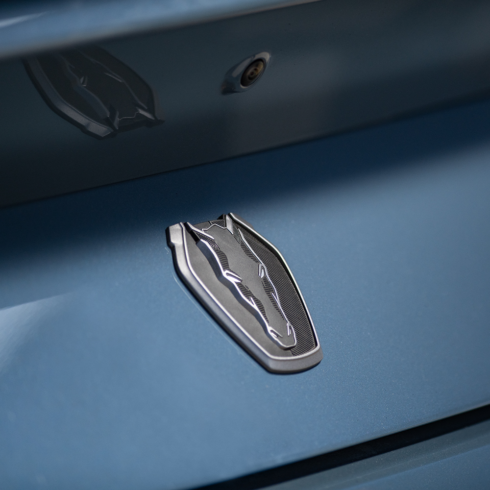 Emblema do Ford Mustang Dark Horse