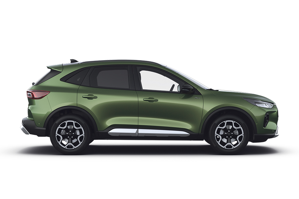 Ford Kuga verde, SUV familiar da gama Ford.