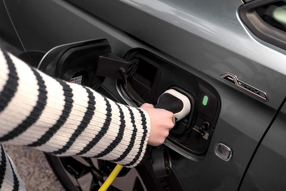 Tomada do Transit Connect PHEV